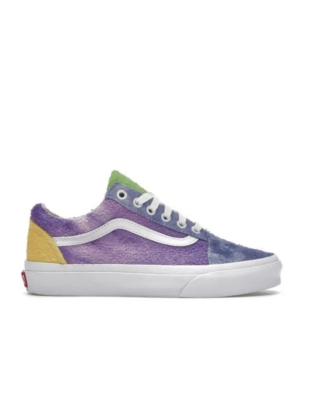 Vans x Anderson Paak Old Skool Women Yellow Purple Ziti Low Top hairy suede 0926 - Picture 7 of 10